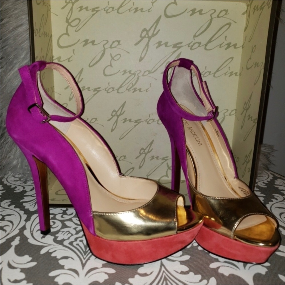 Open Peep Toe Heels